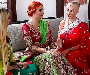 Pre-wedding Indian bride..